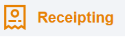 Receipting icon