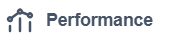 Performance settings button