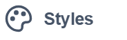 Page style button