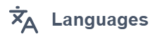 Page language button
