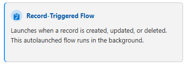 Image of record-triggered flow option