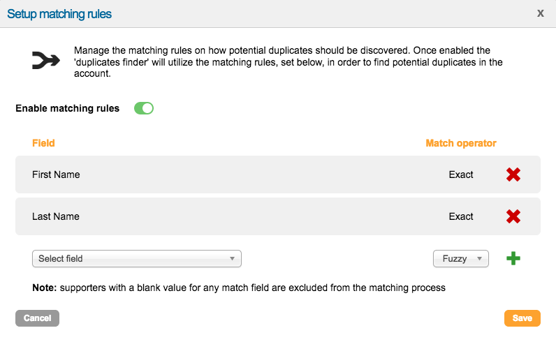Managing duplication