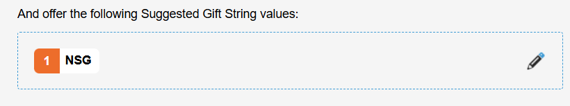Picture of the first value in your NSG string