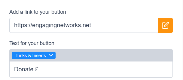 Picture of a link being added