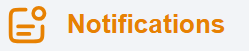 Notifications header