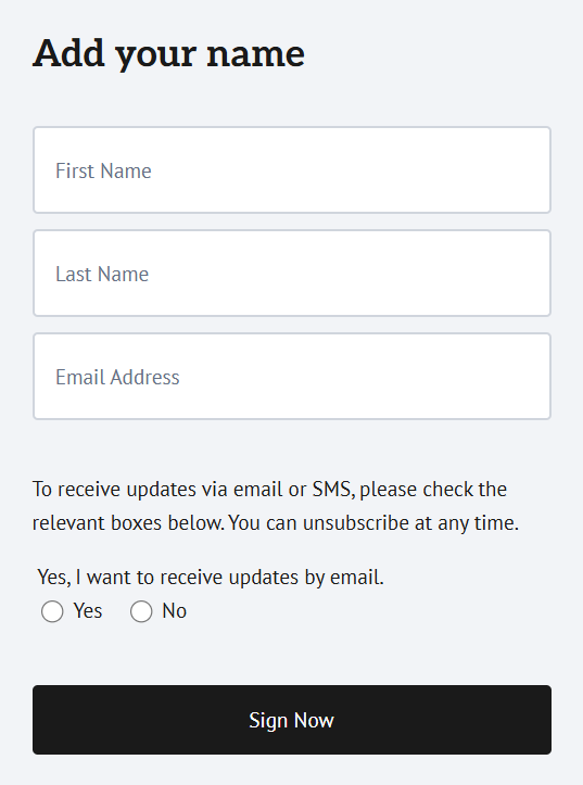 Image of Step 1 Add your name