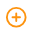 Orange plus symbol