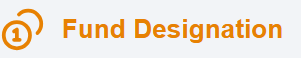 Fund Designation selector icon
