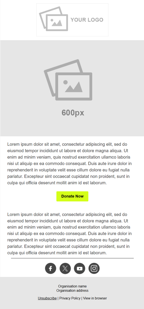 Image of core message example